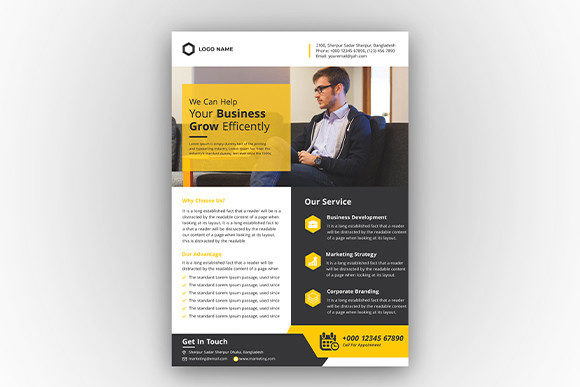 Corporate Business Flyer Template Guide