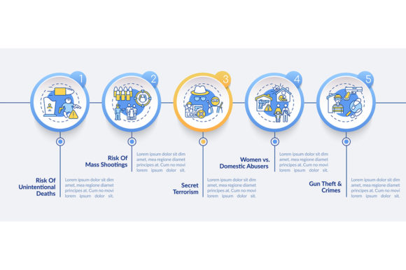 Integrating the Gun Violence Vector Infographic Template into Data-Driven Workflows