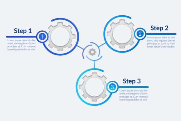 Streamlining Operations with a Process Optimization Vector Infographic