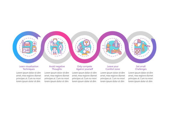 Visualizing Growth: Leveraging Self-Improvement Strategies Infographics for Personal and Professional Development
