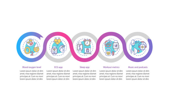 Visualizing the Quantified Self: Leveraging Smartwatch Capabilities Infographics for Modern Health Tech Communication
